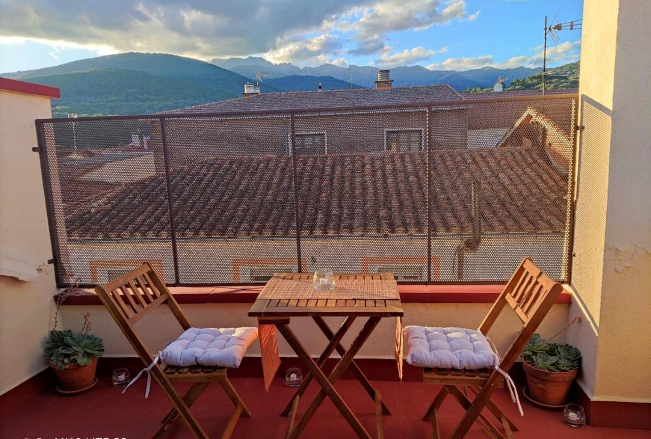 La Terraza De Mari Luz Lägenhet Candeleda Exteriör bild
